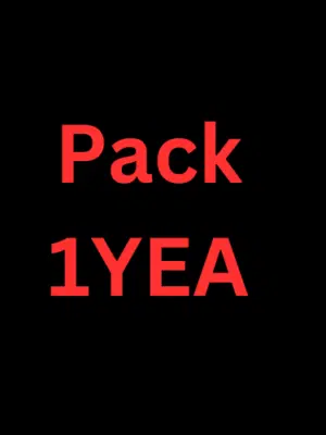 Pack 1YEA 12 Months – IPTV Subscription Premium